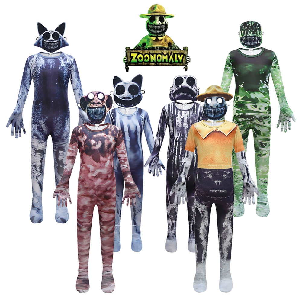 Zoo Party Games - Kostum Cosplay Halloween ZOONOMALY Game Horor