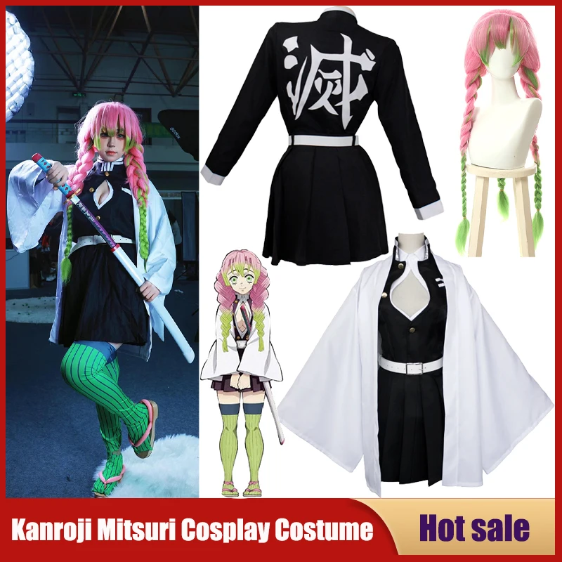 Party Games For Adults And Kids - Kostum Cosplay Anime Kanroji Mitsuri Kimetsu