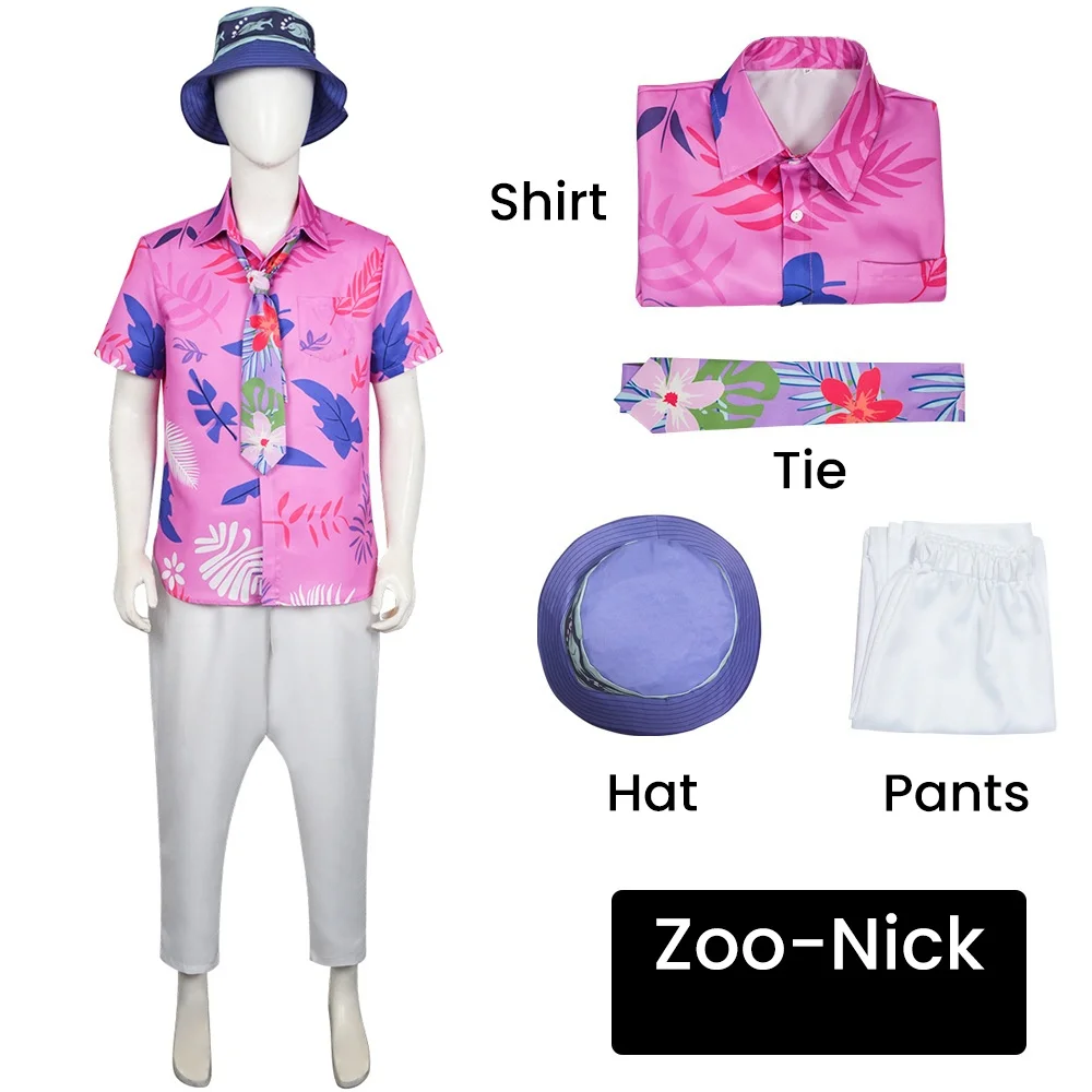 Kostum Cosplay Movie Zoo Nick  - Zoo Party Games ulasan dan harga