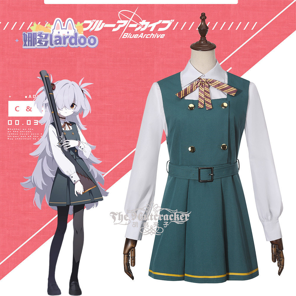 Kostum Cosplay Game Blue Archi - Party Games For Christmas ulasan dan harga